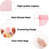 image:imageG2PLUS 25PCS Drawsring Organza Bags 5x7 inches  Light Green Organza Gift Bag Sheer Mesh Pouches for Candy Jewelry Fruits Wedding Party FavorsBlush Pink