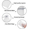 image:imageG2PLUS 25PCS Drawsring Organza Bags 5x7 inches  Light Green Organza Gift Bag Sheer Mesh Pouches for Candy Jewelry Fruits Wedding Party FavorsGrey