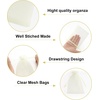 image:imageG2PLUS 25PCS Drawsring Organza Bags 5x7 inches  Light Green Organza Gift Bag Sheer Mesh Pouches for Candy Jewelry Fruits Wedding Party FavorsIvory