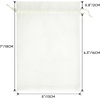 image:imageG2PLUS 25PCS Drawsring Organza Bags 5x7 inches  Light Green Organza Gift Bag Sheer Mesh Pouches for Candy Jewelry Fruits Wedding Party FavorsIvory