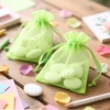 image:imageG2PLUS 25PCS Drawsring Organza Bags 5x7 inches  Light Green Organza Gift Bag Sheer Mesh Pouches for Candy Jewelry Fruits Wedding Party FavorsLight Green