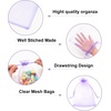 image:imageG2PLUS 25PCS Drawsring Organza Bags 5x7 inches  Light Green Organza Gift Bag Sheer Mesh Pouches for Candy Jewelry Fruits Wedding Party FavorsLight Purple