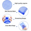 image:imageG2PLUS 25PCS Drawsring Organza Bags 5x7 inches  Light Green Organza Gift Bag Sheer Mesh Pouches for Candy Jewelry Fruits Wedding Party FavorsRoyal Blue