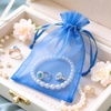 image:imageG2PLUS 25PCS Drawsring Organza Bags 5x7 inches  Light Green Organza Gift Bag Sheer Mesh Pouches for Candy Jewelry Fruits Wedding Party FavorsRoyal Blue