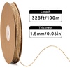 image:imageG2PLUS 328FT Jute Twine 2mm 3 Ply Natural Craft Twine String for Gift Wrapping DIY Crafts Gardening amp Home UseBrown