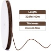 image:imageG2PLUS 328FT Jute Twine 2mm 3 Ply Natural Craft Twine String for Gift Wrapping DIY Crafts Gardening amp Home UseCoffee
