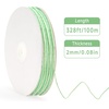 image:imageG2PLUS 328FT Jute Twine 2mm 3 Ply Natural Craft Twine String for Gift Wrapping DIY Crafts Gardening amp Home UseGradient Sage Green