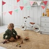 image:imageG2PLUS 39Ft Triangle Bunting Banner Green Blue Cotton Pennant Banner 42pcs Reusable Fabric Triangle Flags Party Decoration for Wedding Birthday Garden Party Spring Picnic Baby Shower DecorationsRed  White  Blue