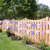 image:imageG2PLUS 39Ft Triangle Bunting Banner Green Blue Cotton Pennant Banner 42pcs Reusable Fabric Triangle Flags Party Decoration for Wedding Birthday Garden Party Spring Picnic Baby Shower DecorationsPurple Butterfly