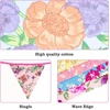 image:imageG2PLUS 39Ft Triangle Bunting Banner Green Blue Cotton Pennant Banner 42pcs Reusable Fabric Triangle Flags Party Decoration for Wedding Birthday Garden Party Spring Picnic Baby Shower DecorationsMixedcolor