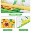 image:imageG2PLUS 39Ft Triangle Bunting Banner Green Blue Cotton Pennant Banner 42pcs Reusable Fabric Triangle Flags Party Decoration for Wedding Birthday Garden Party Spring Picnic Baby Shower DecorationsGreen Yellow White
