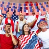 image:imageG2PLUS 40Pcs American Flags Banner36Feet USA Patriotic String Pennant for 4th of July Red White Blue American String Flags Banner for Independence Day Outdoor Indoor Decor Sports Bars Classroom36ft40 Pieces American Flags