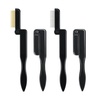 image:imageG2PLUS 4PCS Folding Eyelash Comb Eyebrow Comb Metal Teeth Eyelash Separator Comb Eyelash Brush and Comb Professional Tool for Define Lash amp Brow PinkBlackBlack