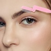 image:imageG2PLUS 4PCS Folding Eyelash Comb Eyebrow Comb Metal Teeth Eyelash Separator Comb Eyelash Brush and Comb Professional Tool for Define Lash amp Brow PinkBlackBaby Pink