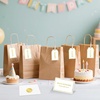 image:imageG2PLUS 5 Senses Gift Tags with String for Him and Her  Romantic White and Gold Gift Tags Set with Sense Greeting Card for Anniversary Valentines Day Birthday ChristmasWhite Gold