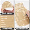 image:imageG2PLUS 50PCS Baby Advice Cards Onesie Baby Shower Predictions and Advice Cards for Parents To Be Wishes Card for New Parents Gender Reveal Girls Boys Game Party Decorations52x6in Kraft WhiteMason Jar