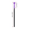 image:imageG2PLUS 50PCS Silicone Eyelash Brushes Green Disposable Mascara Wands Adjustable Ball Shape Eyelash Spoolies Eyebrow Brushes for Eyelash Extension and MakeupPurple