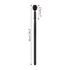image:imageG2PLUS 50PCS Silicone Eyelash Brushes Green Disposable Mascara Wands Adjustable Ball Shape Eyelash Spoolies Eyebrow Brushes for Eyelash Extension and MakeupBlack