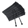 image:imageG2PLUS 50PCS Silicone Eyelash Brushes Green Disposable Mascara Wands Adjustable Ball Shape Eyelash Spoolies Eyebrow Brushes for Eyelash Extension and MakeupBlack