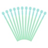 image:imageG2PLUS 50PCS Silicone Eyelash Brushes Green Disposable Mascara Wands Adjustable Ball Shape Eyelash Spoolies Eyebrow Brushes for Eyelash Extension and MakeupGreen