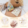 image:imageG2PLUS 50PCS Valentines Gift Bags Organza 3x4in Pink Foil Heart Sheer Mesh Organza Pouches with Drawstring for Valentines Day Party Favors Candy Gift Bags amp Wedding FavorsWhite Gold  4x6