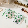 image:imageG2PLUS 50PCS Valentines Gift Bags Organza 3x4in Pink Foil Heart Sheer Mesh Organza Pouches with Drawstring for Valentines Day Party Favors Candy Gift Bags amp Wedding FavorsWhite Green  3x4