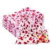 image:imageG2PLUS 50PCS Valentines Gift Bags Organza 3x4in Pink Foil Heart Sheer Mesh Organza Pouches with Drawstring for Valentines Day Party Favors Candy Gift Bags amp Wedding FavorsWhite Red  5x7