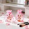 image:imageG2PLUS 50PCS Valentines Gift Bags Organza 3x4in Pink Foil Heart Sheer Mesh Organza Pouches with Drawstring for Valentines Day Party Favors Candy Gift Bags amp Wedding FavorsPink Red  3x4