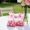 image:imageG2PLUS 50PCS Valentines Gift Bags Organza 3x4in Pink Foil Heart Sheer Mesh Organza Pouches with Drawstring for Valentines Day Party Favors Candy Gift Bags amp Wedding FavorsPink Red  4x6