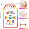 image:imageG2PLUS 50Pcs A Gift for You Tags  33x22 in White Paper Name Tags with String Gift Wrapping Hangtag for Wedding Baby Shower Birthday ChristmasDotsThank You