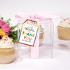 image:imageG2PLUS 50Pcs A Gift for You Tags  33x22 in White Paper Name Tags with String Gift Wrapping Hangtag for Wedding Baby Shower Birthday ChristmasDotsThank You