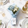 image:imageG2PLUS 50Pcs Name Place Cards  Wedding Place Cards with Champagne Gold Ribbon Blank Paper Gift Tags 35x2 Inches for Wedding Favors Bridal Shower amp Party Table SettingBlue