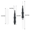 image:imageG2PLUS 50pcs Micro Spoolies Black Eyebrow Lamination Brush Bendable for Brow Lamination Eyelashes Extensions Lash Lifting and Perming