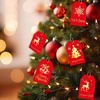 image:imageG2PLUS 60Pcs Gold Christmas Gift Tags  4 Styles Christmas Name Tags Xmas Tree Holiday Paper Gift Tags with String for DIY Crafts Party Favors Gift Exchange Stocking Stuffers4 Styles Red Christmas