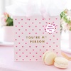 image:imageG2PLUS 60Pcs Happy Valentines Day Stickers  Pink Valentines Day Gift Stickers 2 Inch Round Valentine Label Sticker for Gift Wrap Party Favor DecorationsPink