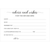 image:imageG2PLUS Advice and Wishes Cards  50 Pcs Wedding Advice Cards for the Mr and Mrs Bride and Groom Newlyweds 4x6 White Paper Mad Libs Card for Wedding Engagement Bridal Shower Party GamesBaby Advice Cards