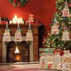 image:imageG2PLUS Christmas Drawstring Burlap Gift Bags  24 Pack Christmas Advent Calendar Bags 8 Designs 46 inches Goodie Gift Bag with Xmas Tree Tags for Xmas Holiday Party Favors5X7 Snowman