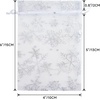 image:imageG2PLUS Christmas Drawstring Organza Bags 4x650PCS Christmas Snowflake Organza Gift Bags Green Sheer Mesh Pouches Xmas Winter Holiday Sheer Mesh Bag for Jewelry Candy GoodiesWhiteChristmas