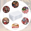 image:imageG2PLUS Christmas Drawstring Organza Bags 4x650PCS Christmas Snowflake Organza Gift Bags Green Sheer Mesh Pouches Xmas Winter Holiday Sheer Mesh Bag for Jewelry Candy GoodiesWhiteChristmas