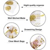 image:imageG2PLUS Christmas Drawstring Organza Bags 4x650PCS Christmas Snowflake Organza Gift Bags Green Sheer Mesh Pouches Xmas Winter Holiday Sheer Mesh Bag for Jewelry Candy GoodiesGold PumpkinThanksgiving