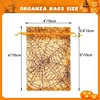 image:imageG2PLUS Christmas Drawstring Organza Bags 4x650PCS Christmas Snowflake Organza Gift Bags Green Sheer Mesh Pouches Xmas Winter Holiday Sheer Mesh Bag for Jewelry Candy GoodiesOrangeHalloween