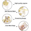 image:imageG2PLUS Christmas Drawstring Organza Bags 4x650PCS Christmas Snowflake Organza Gift Bags Green Sheer Mesh Pouches Xmas Winter Holiday Sheer Mesh Bag for Jewelry Candy GoodiesGold Maple LeavesThanksgiving