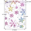 image:imageG2PLUS Christmas Drawstring Organza Bags 4x650PCS Christmas Snowflake Organza Gift Bags Green Sheer Mesh Pouches Xmas Winter Holiday Sheer Mesh Bag for Jewelry Candy GoodiesColoredChristmas