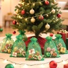 image:imageG2PLUS Christmas Drawstring Organza Bags 4x650PCS Christmas Snowflake Organza Gift Bags Green Sheer Mesh Pouches Xmas Winter Holiday Sheer Mesh Bag for Jewelry Candy GoodiesGreenChristmas