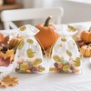 image:imageG2PLUS Christmas Drawstring Organza Bags 4x650PCS Christmas Snowflake Organza Gift Bags Green Sheer Mesh Pouches Xmas Winter Holiday Sheer Mesh Bag for Jewelry Candy GoodiesGold PumpkinThanksgiving