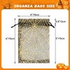 image:imageG2PLUS Christmas Drawstring Organza Bags 4x650PCS Christmas Snowflake Organza Gift Bags Green Sheer Mesh Pouches Xmas Winter Holiday Sheer Mesh Bag for Jewelry Candy GoodiesBlackHalloween