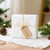 image:imageG2PLUS Christmas String  2mm 164ft White Red Cotton Twine String for Gift Wrapping Baking Packaging DIY Crafts Christmas Party DecorationsWhite Gold
