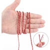 image:imageG2PLUS Christmas String  2mm 328ft Red Green White Cotton Twine String for Gift Wrapping Baking Packaging DIY Crafts Christmas Party DecorationsRed Gold