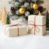 image:imageG2PLUS Christmas String  2mm 328ft Red Green White Cotton Twine String for Gift Wrapping Baking Packaging DIY Crafts Christmas Party DecorationsRed Gold