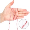 image:imageG2PLUS Christmas String  2mm 328ft Red Green White Cotton Twine String for Gift Wrapping Baking Packaging DIY Crafts Christmas Party DecorationsRed White